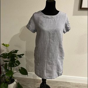 Tahari Linen Dress